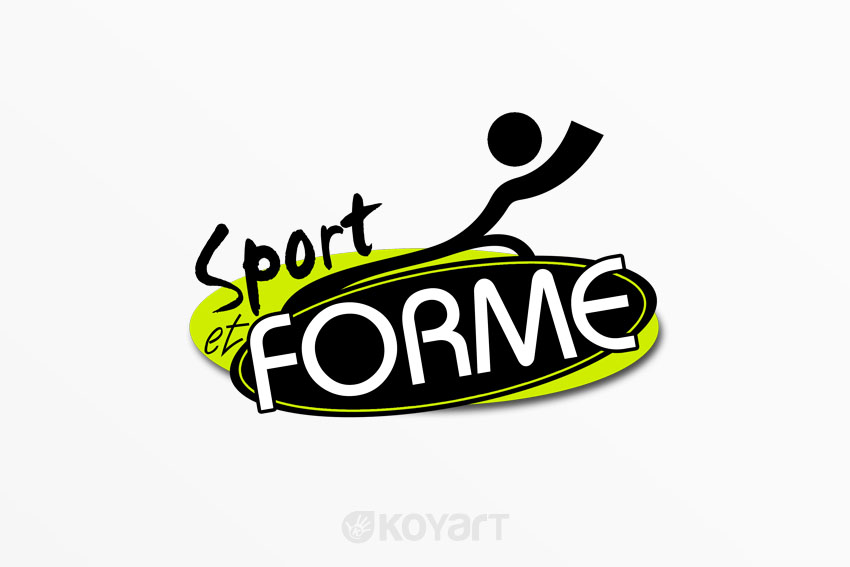 Création logo coach sportif | KOYART